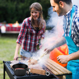 BBQ Mop Brush and Cast Iron Sauce Pot Set, 8Pcs Barbecue Accessories Include Basting Melting Pot, 2 Size Wooden Handle Sauce Mops with 4Pcs Replacements and Oil Brush for Meat Smoker, Grill, Stove PACETAP