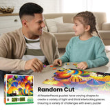 Masterpieces 300 Piece EZ Grip Glow in The Dark Jigsaw Puzzle - Wild Stallions - 18"x24" Masterpieces