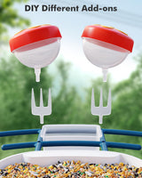 Dzees Smart Bird Feeder with Camera, Bird Feeder Camera Wireless Outdoor, AI Identify Bird Species, Auto Capture Bird Videos, 1080P HD Bird Camera Dzees