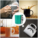 VERSAINSECT icone Sublimation Mug Wrap for Oven, 15 oz and 11 oz Silicone Mug Clamp, Silicone Mug Wrap for Printing Mugs 3D Sublimation Mug Press Heat Transfer Machine CosArt