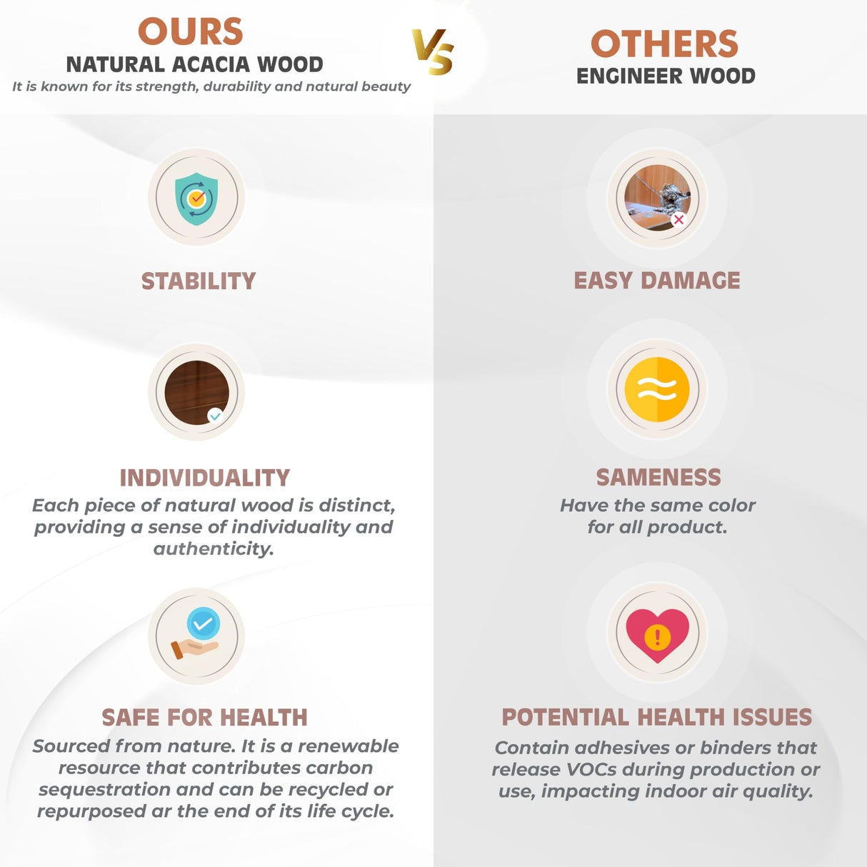 2BHOME Wooden LP Record Player Stand with 4 Cabinets, Holds up to 100 Vinyls, Metal Record Storage Holder and Organizer Table, Classical Design for Files/Book (Mid-Century Modern) 2BHOME