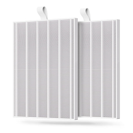 AIRSEE 2-Pack Reusable Filters for GD3 Nail Dust Collector Non-woven Fabric Nail Drill Acrylic Dust Catcher File Dust Clean Vacuum Manicure Machine Supply High-Efficiency Long-Lasting Pull-Out Design AIRSEE