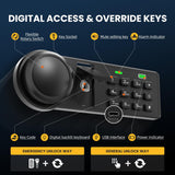 Depository Drop Safe 2.6 Cubic Feet, Xdeer Front Drop Slot Lock Box with Digital Combinatio, Silent Deposit Safe Box, Security Money Safe for Cash Slips Expense Business Office Home coin locker XDeer