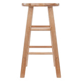 Winsome Element Counter Stools, 2-Pc Set, Natural Winsome