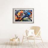 American Football Jigsaw Puzzle for Adults 1000 Pieces Colorful Sports Puzzles Football Player Wooden Puzzle for Living Room Family Friends Activities Fun Games Musealia