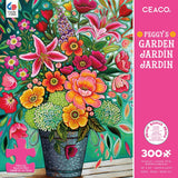 Ceaco - Peggy's Garden - Florenza - 300 Oversized Piece Jigsaw Puzzle Ceaco