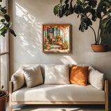 xcemhil Thanksgiving Paint by Numbers Kit for Adults, Thanksgiving Painting by Numbers, Adult Paint by Number Kits Suitable for Gifts and Interior Decor 16x16 Inch xcemhil