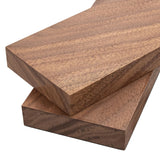 2 Pcs Walnut Wood Log Lumber Board Knife Handle Material, Square Turning BlanksHandle Plate for Instruments DIY Raw Wood Turning Blanks(5.1" x 2.3" x 0.5") Wislist