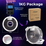 AMOLEN Glow in The Dark Filament, 1.75mm 3D Printer PLA Filament, Dimensional Accuracy +/- 0.02 mm, 1KG/2.2lb, Fit Most FDM Printer, Firefly Blue AMOLEN