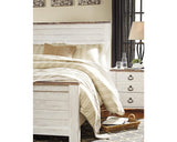 Willowton Cottage Farmhouse Queen Panel Headboard in Whitewash by Signature Design by Ashley Signature Design by Ashley
