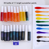 Winlyn 30 Sets Halloween Suncatchers Ornaments Decorations DIY Window Paint Art Suncatchers Halloween Craft Kits Jack-O'-Lantern Ghost Spider Sun Catchers for Kids Classroom Activities Art Project Winlyn