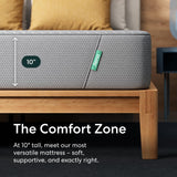 Siena 10” King Gel Memory Foam Mattress - Medium Firm - 180 Night Trial - Premium Pressure-Relieving Layers - 10 Year Warranty - Mattress in a Box - CertiPUR-US Certified Siena