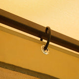 Sunnyglade Garden Gazebo 10' x 10' Patio Backyard Double Roof Vented Gazebo Canopy Sunnyglade