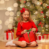 20 Rolls 100 Yards Christmas Ribbon for Gift Wrapping, 3/8 Inch Printed Christmas Grosgrain Ribbon, Christmas Ribbon for Gift Wrapping Crafts DIY Holiday Xmas Decorations CCTVRTV