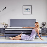 Queen Mattress - 12 inches Gel Memory Foam Hybrid Mattress in a Box, Queen Size Mattress with Pocket Springs, Medium Firm, Pressure Relief & Motion Isolation, 365 Nights Trial, CertiPUR US Certified Bitsky