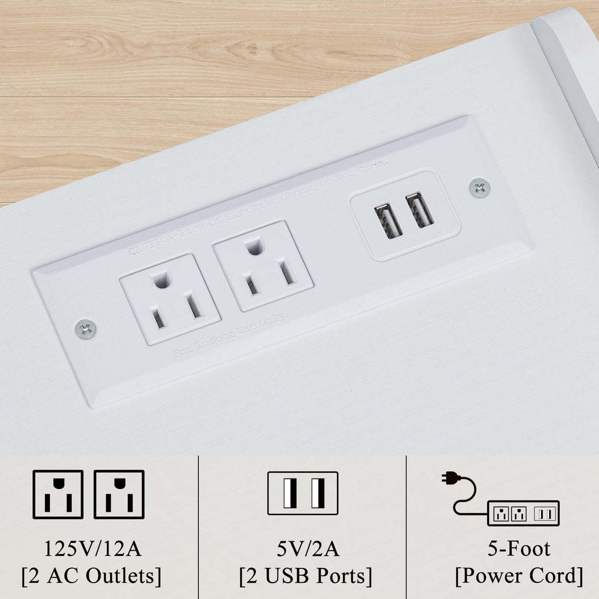 Lerliuo Record Player Stand with Charging Station Holds Up to 220 Albums, Large Turntable Stand with 4 Cabinet, Mid-Century Record Player Table,White Vinyl Holder Storage Shelf for Bedroom Living Room Lerliuo