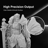 ApexMaker 3D Printer Resin Grey, 1000g, High Precision, Low Odor, Quick Curing Standard Photopolymer Resin, 385-405nm UV Curing 3D Printing Liquid Photopolymer Resin for LCD DLP SLA 3D Printers ApexMaker