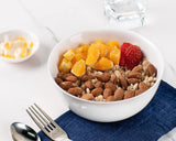 DELLING Ultra-Strong 22 Ounce Soup Bowls, Cereal Bowl, 6 inch Bowls Set, White Ceramic Bowls, White Bowls for Kitchen, Snack Rice Pasta Salad Oatmeal, Set of 6, Dishwasher & Microwave Safe DELLING