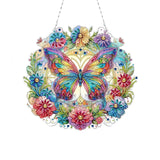 MeetChanning Diamond Art Kits for Adults Butterfly Diamond Painting Art Kit Pendant Acrylic Board Ornament Window Suncatcher MeetChanning