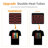 PioneerWorks Heat Press Machine 12 X 15 inch 6 in 1, 360° Swing Away Shirt Printing Heat Transfer Machine, Digital Industrial-Quality Shirt Pressing Machine for Shirt, Hat, Mug, Plate PioneerWorks