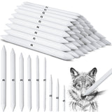 Fulmoon 288 Pcs Blending Stump and Tortillion Set Paper Art Blenders Blend Stumps for Drawing Shading Drawing Supplies Pencil Sketch Paint Tools for Student (Assorted,Mixed Sizes) Fulmoon
