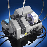 X-Tronic 3090-PRO-X – 75 W Soldering Iron Station – 5 Extra Tips, 2 LED Displays, Sleep Func, C/F, 3 Temp Presets, Mini Mag Lamp, 4 Helping Hands, Solder Sucker, Tweezers, Solder, Brass & Wet Sponges X-TRONIC