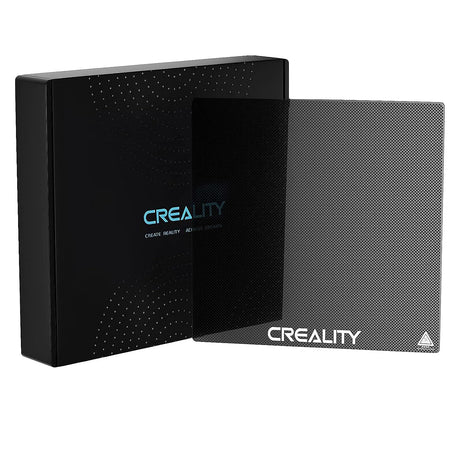 Creality Ender 3 Glass Bed 3D Printer Platform Upgraded Tempered Glass Plate Build Surface for Ender 3/Ender 3 Pro/Ender 3 Neo/Ender 3 V2 Neo/Ender 3 S1/Ender 5 Pro 235x235x4mm Creality