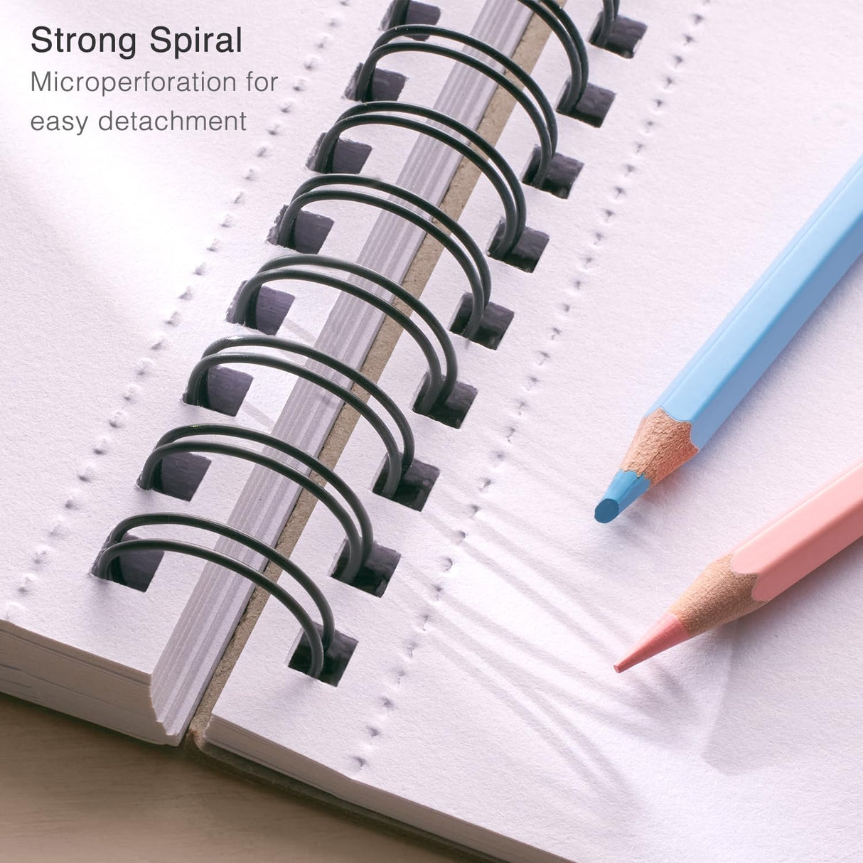 ARTISTIC EYE 9x12 Premium Mixed Media Sketchbooks: Pack of 2 (120 Sheets), 160 GSM, Spiral Bound Sketch Pads, Suitable for a Variety of Wet and Dry Media, Ideal for All Artists ARTISTIC EYE