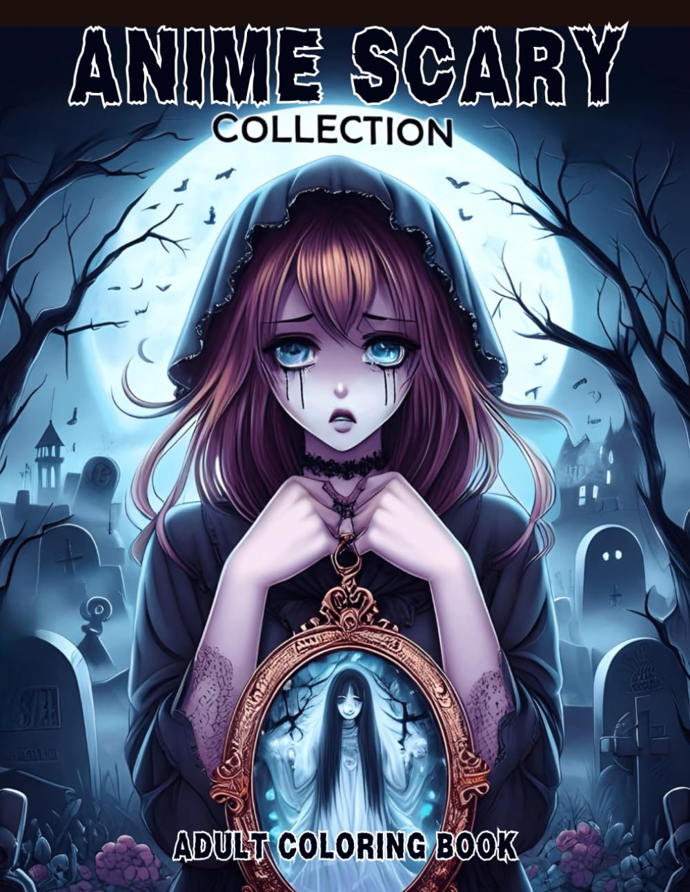 Anime Scary Collection Coloring Book (Anime Art)