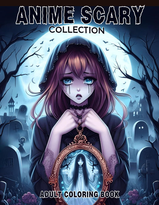 Anime Scary Collection Coloring Book (Anime Art)