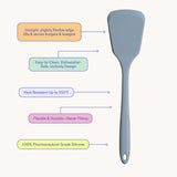 GIR: Get It Right Premium Silicone Ultimate Turner - Non-Stick Heat Resistant - Ideal for BBQs & Cookouts -Strong Enough to Lift, Flip and Transfer Heavier Food Items | Ultimate Turner - 13 IN, Slate Get It Right