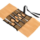 IMOTECHOM 7-Pieces Woodworking Wood Carving Tools Chisel Set with Canvas Bag, Gouges and Carving Chisel Set, Razor Sharp CR-V 60 Steel Blades IMOTECHOM