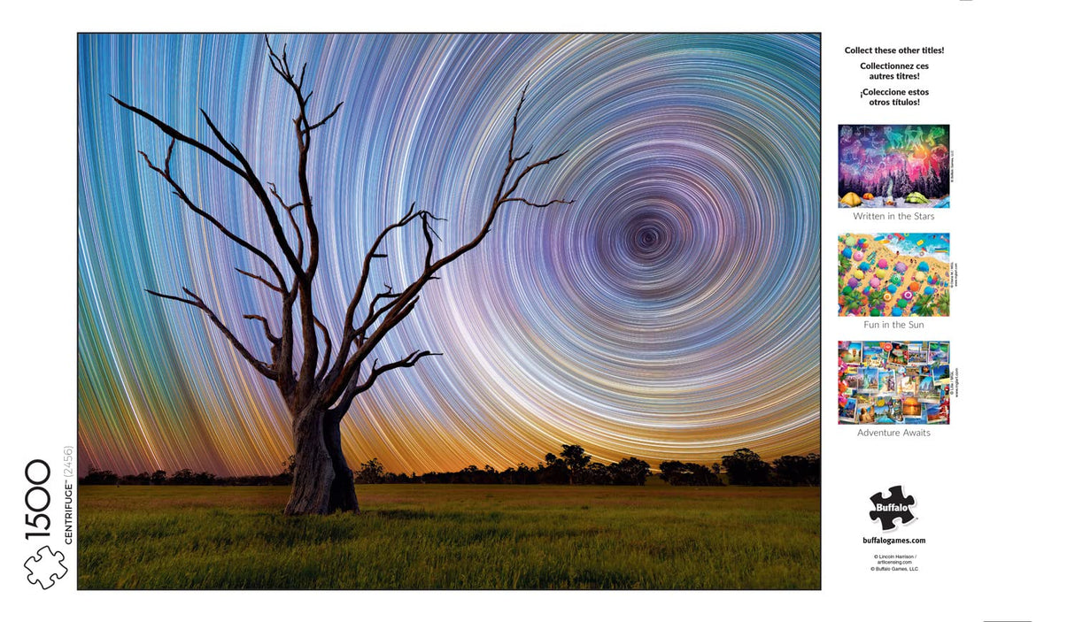 Buffalo Games - Lincoln Harrison - Centrifuge - 1500 Piece Jigsaw Puzzle for Adults -Challenging Puzzle Perfect for Game Nights - Finished Size is 38.50 x 26.50 Buffalo Games