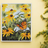 DIAMOND DOTZ Spring Flight Diamond Painting Kits for Adults - Diamond Art Kits a Relaxing Creative Craft Kit with Dotz Gems 13.8x9.8 DIAMOND DOTZ