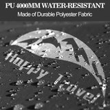 Happy Travel Bike Storage Tent Shed,7x5ft Large Outdoor Waterproof Bicycle Covers Shelter with Window for 4/5 Bikes,Oversized Outside Portable Sheds for Lawn Mower,Garden Tools,Motorcycle HAPPY TRAVEL