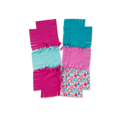 Melissa & Doug Fleece Quilt No-Sew Craft Kit, Multi Melissa & Doug