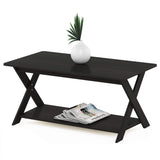 FURINNO Modern Simplistic Coffee Table, Espresso Furinno