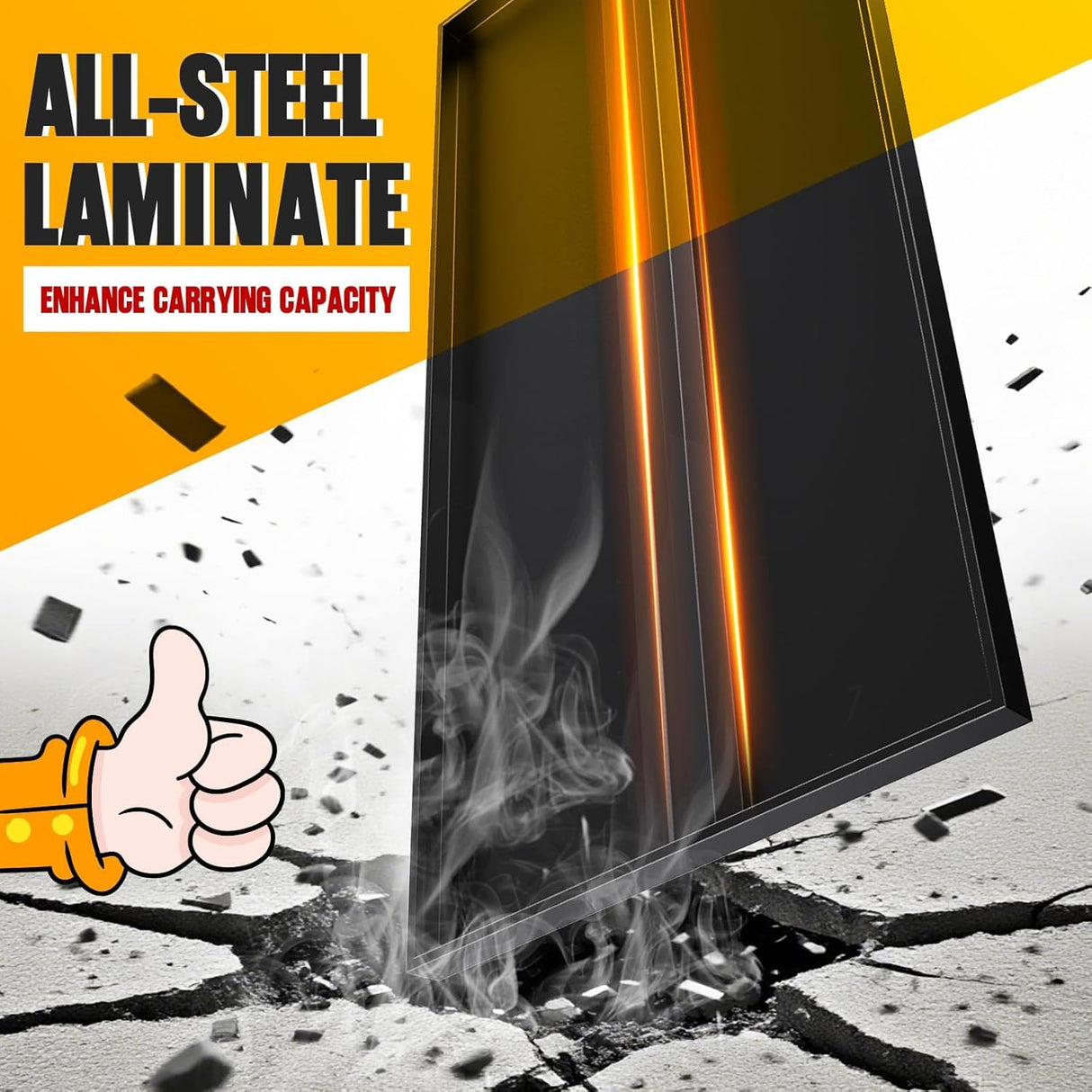 OECSO 5000LBS Storage Shelves Heavy Duty 72" H Garage Shelving Units 5 Tier Adjustable Metal Utility Rack Shelf,Large Industrial Shelves,for Shop,Warehouse,Basement,Outdoor,72" H x 48" W x 24" D OECSO