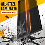 OECSO 5000LBS Storage Shelves Heavy Duty 72" H Garage Shelving Units 5 Tier Adjustable Metal Utility Rack Shelf,Large Industrial Shelves,for Shop,Warehouse,Basement,Outdoor,72" H x 48" W x 24" D OECSO