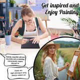 Drawing Sketchbook Kit, A5 Sketch Book with 36 Color Pencils, Three Color Black Sketch Pad, Acid-Free Sketch Pad for Kids, Artist, Art Paper Drawing Supplies for Gifts (5.8×8.3 inch) Prudiut