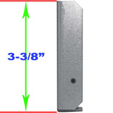 Jake Sales Wood Fence Rail Bracket for 2x4 Dimensional Lumber. Galvanized Steel to Resist Rusting. Quantity 8 Jake Sales