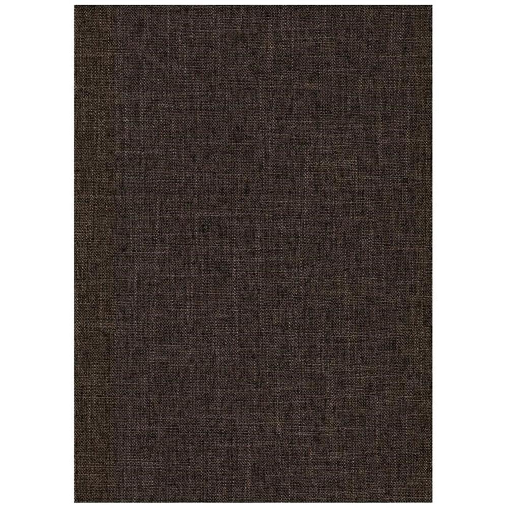 Kodiak Furniture Full Linen Fabric Futon Mattress in Cocoa Brown-Frame Not Included - WoodArtSupply