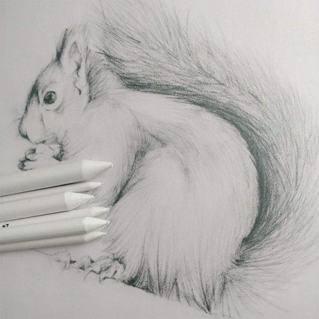 6 PCS Blending Stumps and Tortillions, Sketch Drawing Tools, Paper Art Blenders for Student Sketch Drawing yuntop