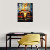 Tucocoo Racing Extreme Sports Paint by Number Kits for Adults Beginner Car Paint Arts Craft for Home Wall Room Decor Acrylic Painting on Canvas Great DIY Gifts 16x20inch DIY Frame Tucocoo