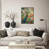 Mnsdiyrs Hummingbird Paint by Numbers Kits for Adults, Paint by Numbers for Adults, Acrylic Painting by Numbers Kits Canvas for Gift Home Wall Decor 16x20 Inch Mnsdiyrs