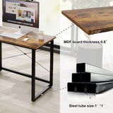 Natwind Two Person Desk with Storage Shelves, 92.5" Double Computer Desk with PC case Stand for Home Office, Home Craft Table Workstation, Heat Press Table, Long Gaming Desk,Retro Natwind