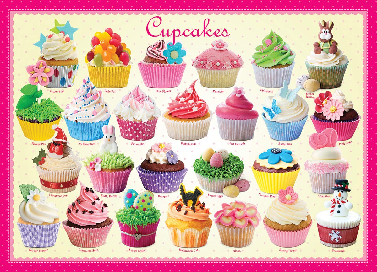 Eurographics Cupcakes Puzzle, 100-Piece EuroGraphics
