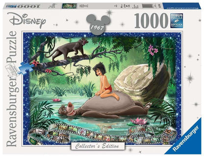 Ravensburger Disney Collector's Edition Jungle Book 1000 Piece Jigsaw Puzzle for Adults - Every Piece is Unique, Softclick Technology Means Pieces Fit Together Perfectly