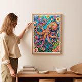 NEGEKFKX 3 Pack Sea Turtles Diamond Art Kits for Adults Beginners,Octopus Shark Diamond Painting Kits for Adults,5D Full Drill DIY Diamond Dot Gem Art Kit Wall Home Decor Arts Craft 12x16 inch NEGEKFKX