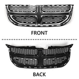 VLINCAR for Dodge Grand Caravan Grille 2011-2020 Front Upper Bumper Grille Replacement Chrome 68088969AC CH1200342 VLINCAR